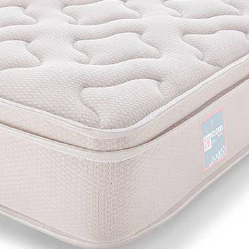 Cloud Eurotop Pocket Spring Queen Size Mattress with Latex (Mattress Thickness : 7 Inches, Mattress Dimensions : 78 x 60 in) - Urban Ladder