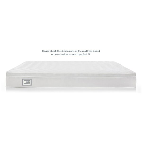 Dreamlite Bonnel Spring King Size Mattress with Eurotop (Mattress Thickness : 8 Inches, Mattress Dimensions : 78 x 72 in) - Urban Ladder
