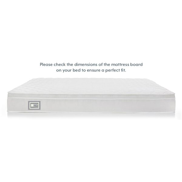 Dreamlite Bonnel Spring Queen Size Mattress with Eurotop (Mattress Thickness : 8 Inches, Mattress Dimensions : 78 x 60 in) - Urban Ladder