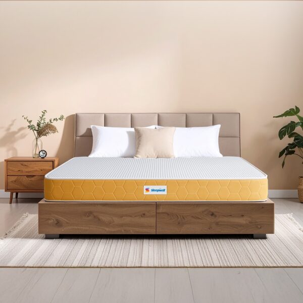 Dual Comfort 5 Inch Firm & Soft Foam Mattress In Double Size - Sleepwell