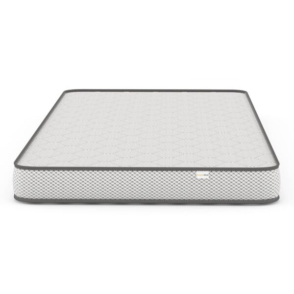 Essential Mattress Single Colour White & Grey (Mattress Thickness : 4 Inches, Mattress Dimensions : 78 x 36 in) - Urban Ladder
