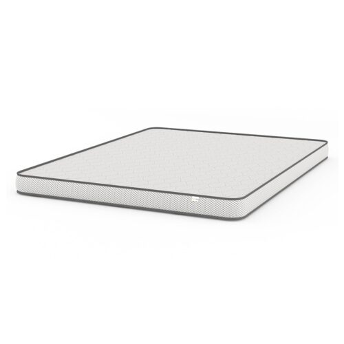 Essential Queen Size Mattress White & Grey (Mattress Thickness : 4 Inches, Mattress Dimensions : 78 x 60 in) - Urban Ladder