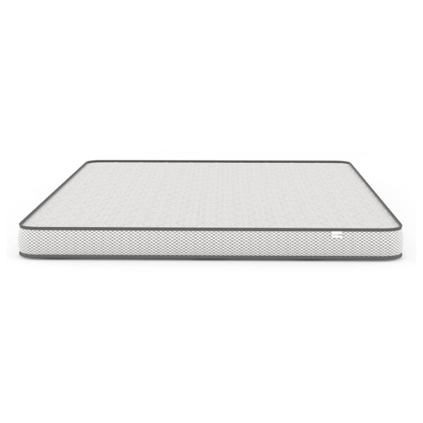 Essential Queen Size Mattress White & Grey (Mattress Thickness : 4 Inches, Mattress Dimensions : 78 x 60 in) - Urban Ladder