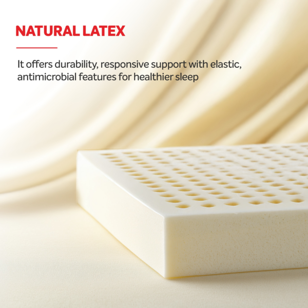 KURLON OrthoMagic Essential |Orthopedic Hybrid mattress with Latex, Coir & HR Foam | 6 inch Double Latex Foam Mattress (L x W: 75 inch x 48 inch) -...